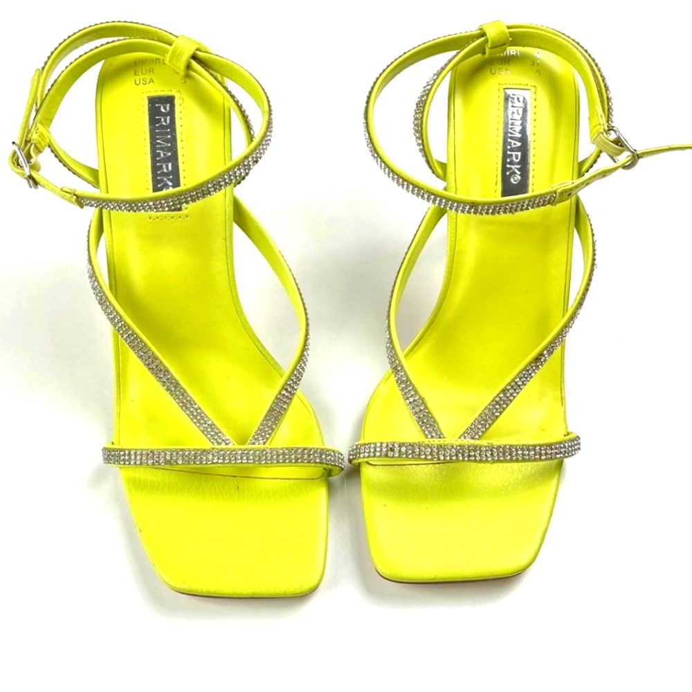 Primark neon green size 6 heels